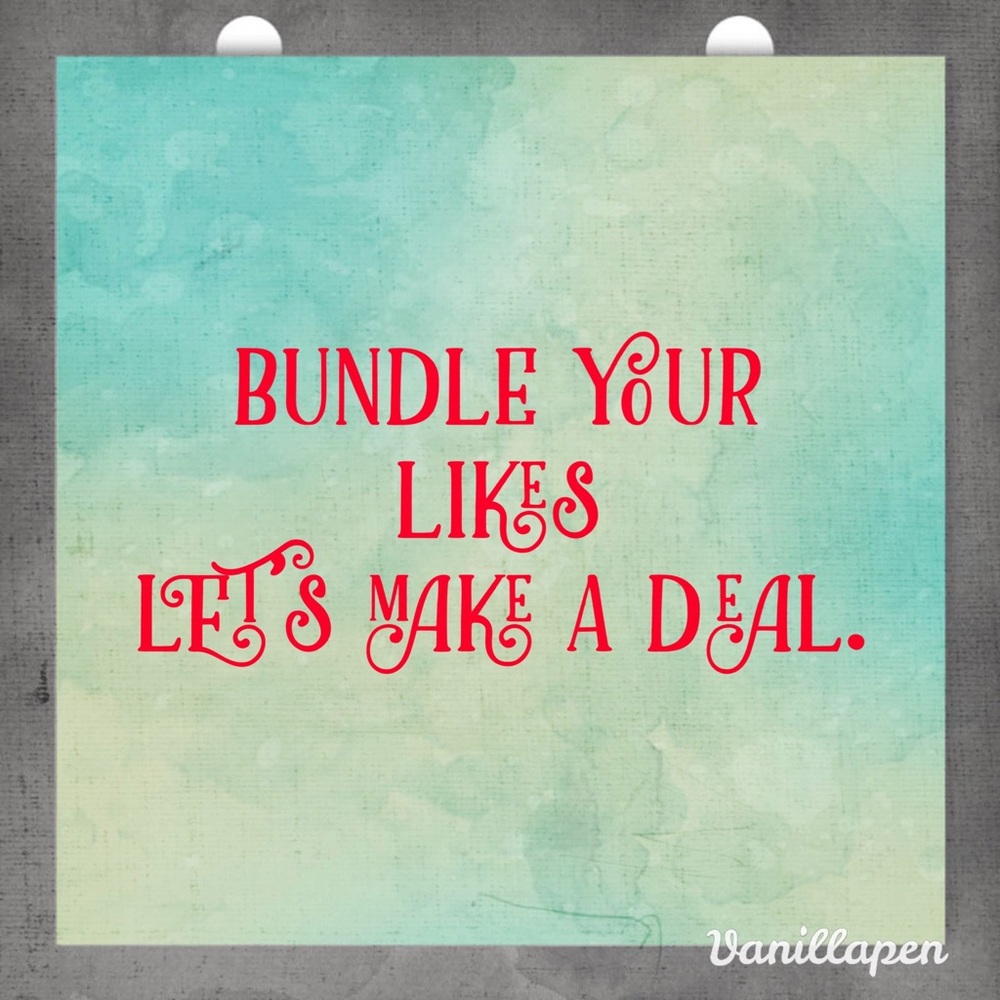 Bundle your likes for a discount.